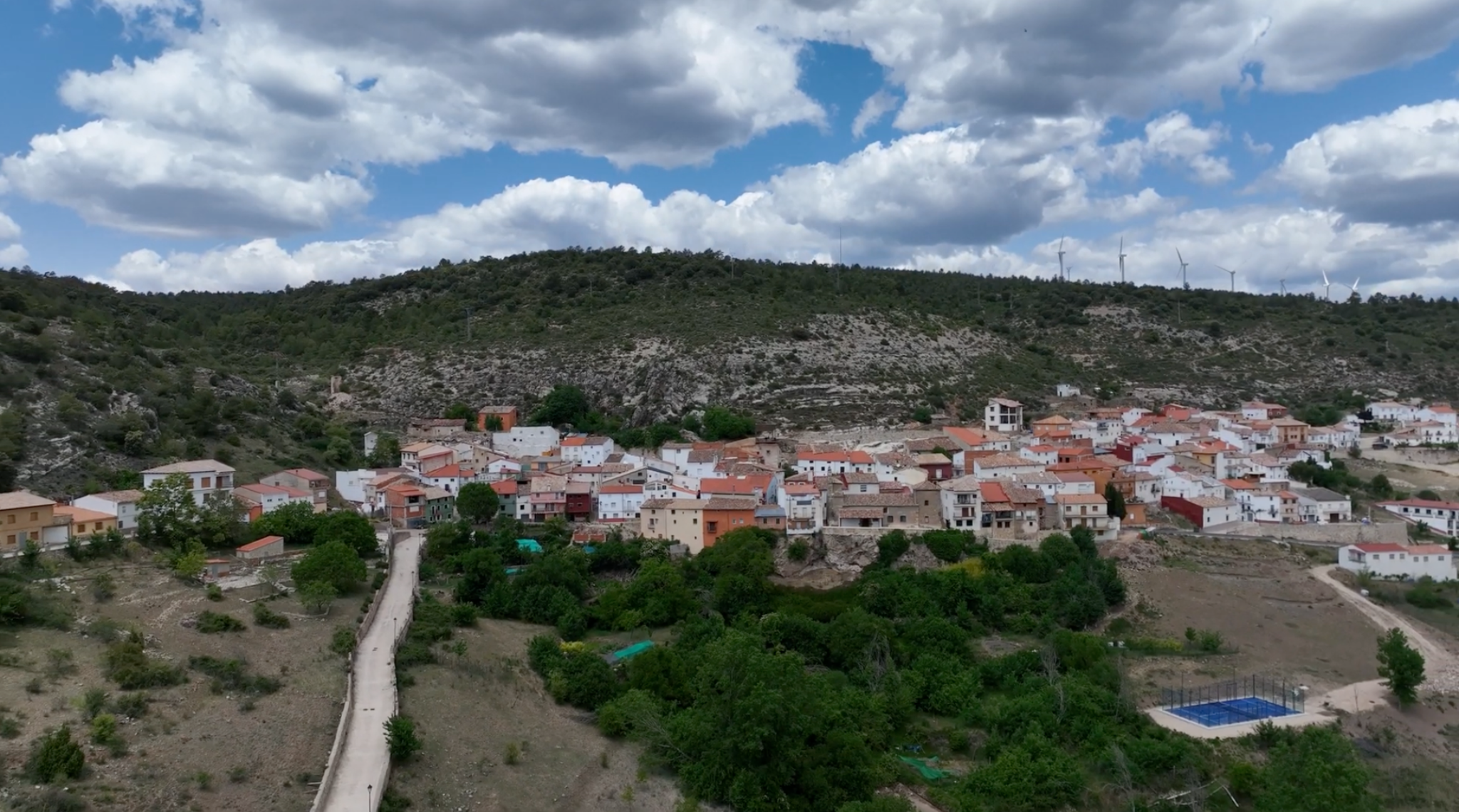Vista panorámica de San Martín de Boniches en Cuenca